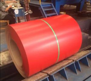 China Prepainted Galvalume Steel AZ120 PPGL Steel Coil SMP DX51D For Metal Wall Panels factory