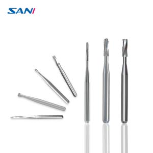 China Low Speed RA Dental Carbide Burs 5pcs/Box Medical Instrument factory