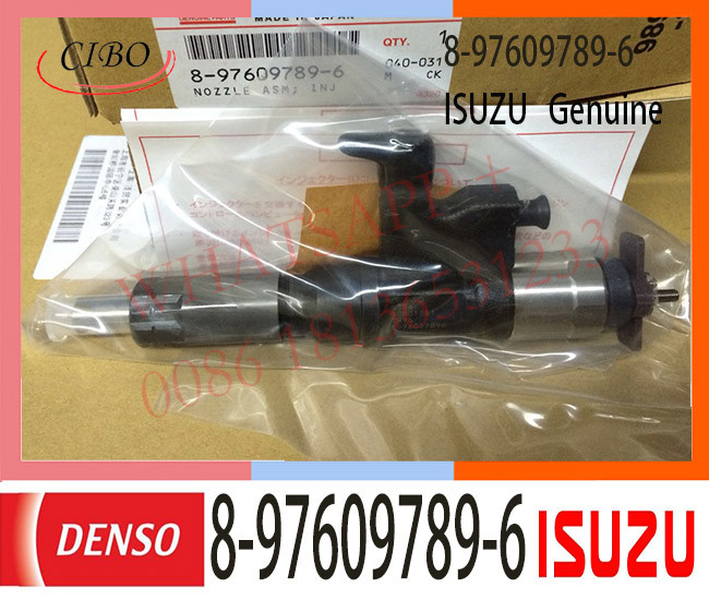 8-97609789-6 ISUZU Fuel Injector 8976097890 For Engine 4HK1 6HK1 095000-6376 095000-6373