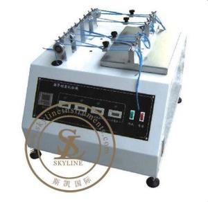 China Footwear Testing Equipment Digital Shoeslace Rub Test Machine , SATRA PM154 Rub Resistance Tester factory