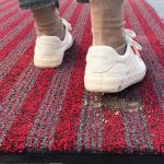 Remove Dirt Wearable Nylon Floor Mat 7MM Carpet Runners Rolls