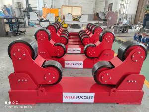 China 30 Ton Welding Pipe Turning Roller Self Aligning factory