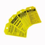 Customizable Plastic Waterproof Safety Tags for Outdoors Use