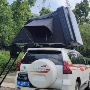 China 4 Season Foldable Rooftop Camping Tent Waterproof With Aluminum Shell Material factory