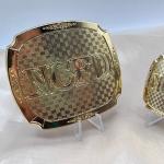 Customized Blank Belt Buckles Solid Brass Mens Woman Ladies