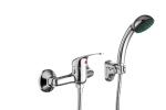 Chrome Modern Coral Wall Mounted Shower Mixer Contemporary Single Handle T8025AR