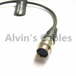 12 Pin Hirose to DC 12V Male Cable GH4 Power B4 2/3"Fujinon Nikon Canon Lens
