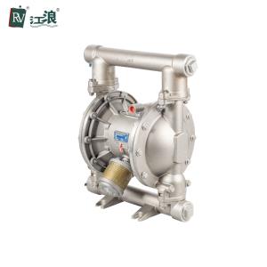 China Stainless Steel Pneumatic Diaphragm Pump 1/2 Inch For Strong Acid Alkali Transfer factory