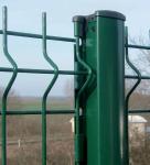 Home Garden 3D Nylofor Fencing , PVC Coated Welded Wire Fence Gate