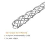 Galvanized Steel Wire Grip 30cm for 10-12mm Cable Red Customized Size Cable