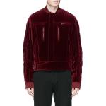 Mens Ruche Sleeve Winter Cotton Velvet Jacket