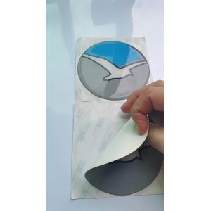 Domed Epoxy Sticker Printing PVC Drop Glue Logo Self Adhesive