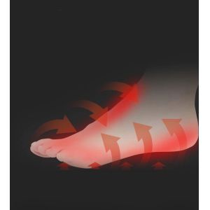 Far Infrared Electric Heated Insoles Foot Warmer Wireless Rechargeable