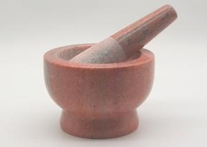 China Food Grade Granite Small Mortar And Pestle Fancy Custom Durable Kitchen Tool factory