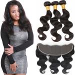 Authentic Virgin Brazilian Hair Extensions , Brazilian Remy Virgin Hair Weave
