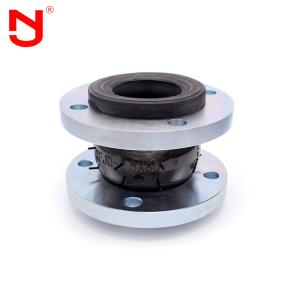 China EPDM Rubber Expansion Joint With Galvanized Carbon Steel Flanges factory