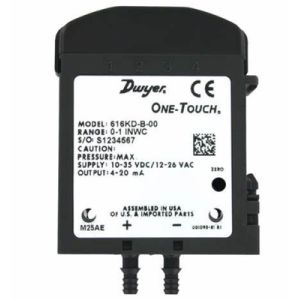 Dwyer 616KD Differential Pressure Transmitter 616KD-B-08-TC