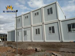 China Easy Installation Modular Office Building With Glass Wall factory
