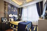 Modern Fashion Style Boy Bedroom Wooden Latest Design Velvet Bed