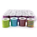 1.0mm Nylon Thread 16 Ply Rat Tail Rope for Woven Chinese Knot Bracelet