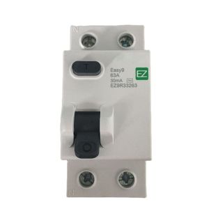 China Residual Current Circuit Breaker Kampa  EZ Easy9 electronic type two pole 25A 10mA 6ka RCCB on sale