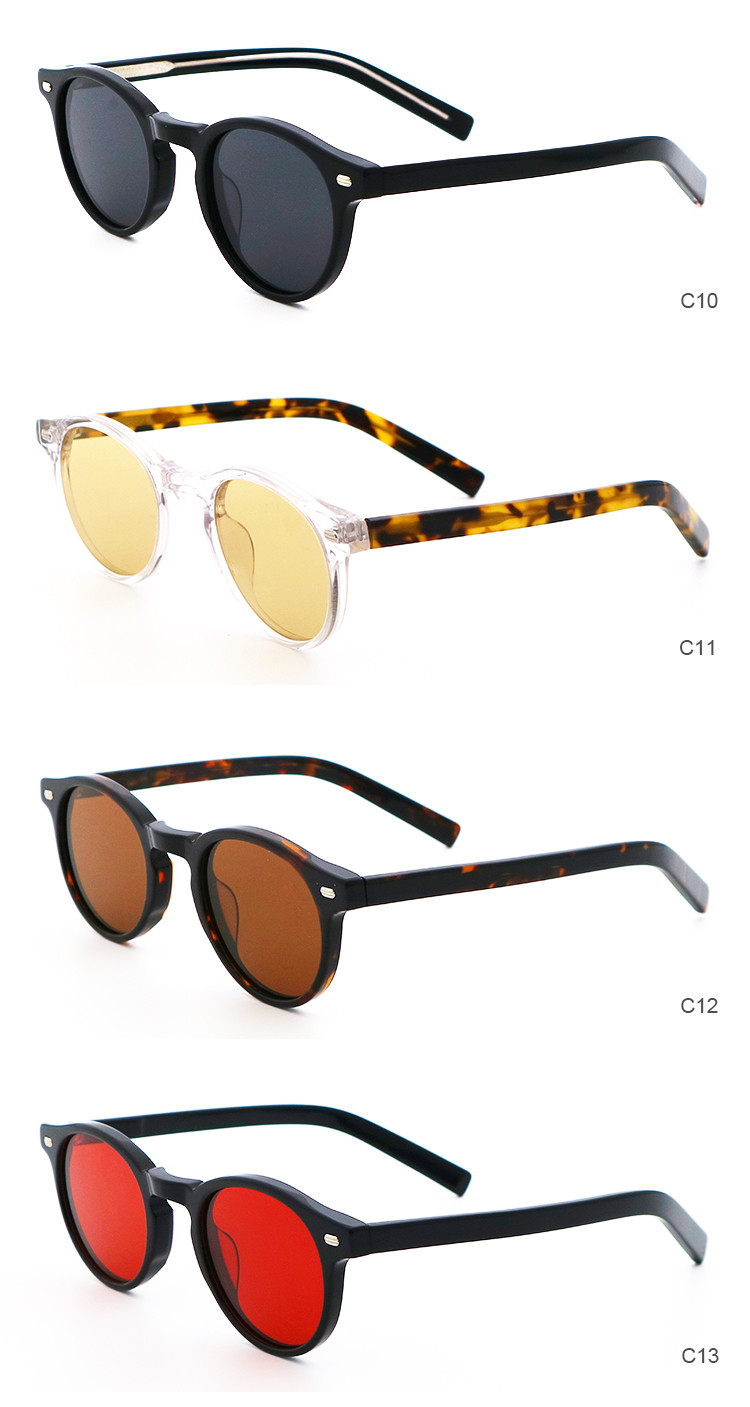 Custom Logo Retro Personality Acetate Frame Fad Popular MR 98A10