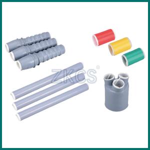 China Muilt Color Silicone Rubber RF Jumper Cold Shrink Cable Accessories factory