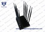 GPS Satellite Mobile Phone Scrambler , Cordless Phone Jammer 24W Total Output