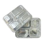 Golden Advantageous 4 Compartments Disposable Food Container for Takeaway Eco