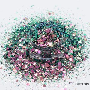 Eyeshadow Chunky Loose Glitter Pigment Bulk Sequins Mixed DIY Craft