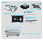 Chuhe popular home appliance range double induction cooker with 5kw