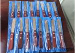 Stainless Steel Dental Lab Products Dental Spatulas For Plaster Alginate Wooden