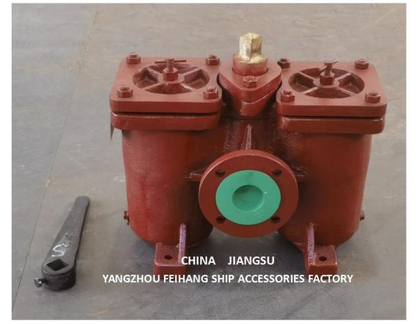 Model AS50-0.16/0.09 Cb/T425-94-Marine Double Oil Strainers-Marine Double Oil