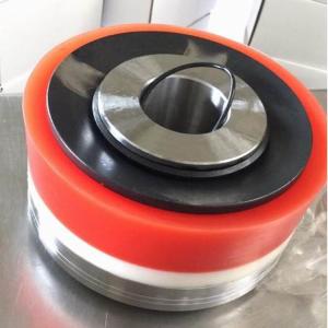 China Bonded Urethane Mud Pump Spare Parts Piston 100 Interchangeable factory