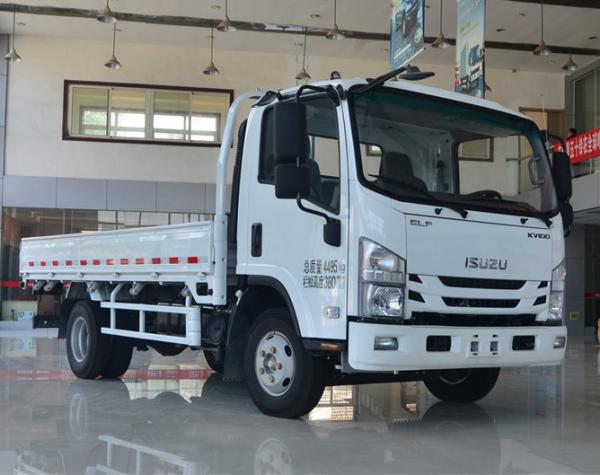 Manufacturer Japanese Isuzu KV100 Eu 6 Engine 120hp Light Cargo Fence Truck With