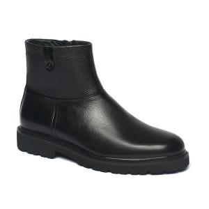 China BRUNO VIERO Black Anti Skid Mens Leather Casual Boots factory
