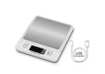 USB Charge Electronic Kitchen Scale Digital Kitchen Food Weighing Scale 5kg /