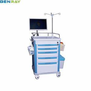 China Assembled Wireless Nursing Computer Trolley factory