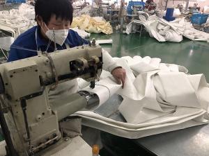 China Aluminum Industry Dust Collector Filter Bags / OEM Polyester Filter Bag factory