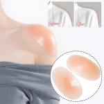 Niris Lingerie Silicone Non-Slip Pliable Shoulder Protectors Pads Soft Silicone