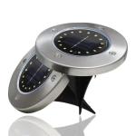 Ip65 Solar LED Inground Light 80 Lumen 8-10 Hours Recharging Time 12LED