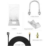 700-2400mhz Waterproof MIMO Router 4G Antenna Outdoor Booster with N Female