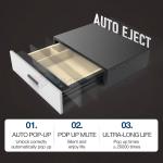 Fingerprint Lock Smart Waterproof Panel Jewelry Safe Box For Home Security