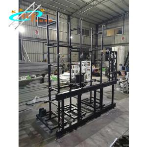 China Double Base Aluminum Wall Support LED Screen Truss Module Size 1000*1000mm factory