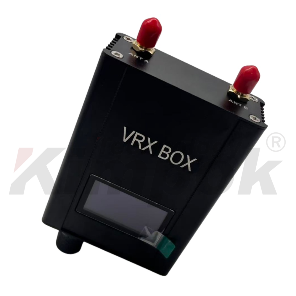 7.2G VRX BOX FPV Video Receiver with 64 Channels and 6.1-7.2GHz Frequency Band