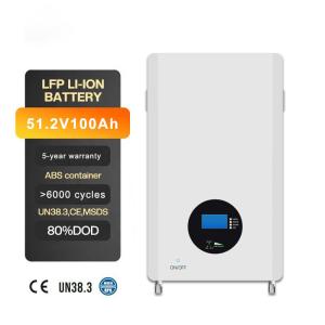 China Advanced Technology LiFePO4 Battery Wall Mounted 5kWh/10kWh for Long Lifetime Power factory