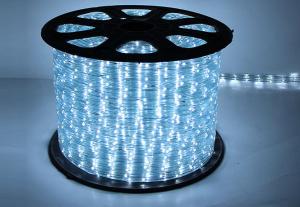 China 2 Wire Round Flexible LED Rope Light factory