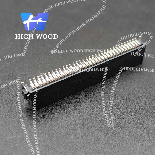 HW-M55-7106842R 1.27mm (0.05") Pitch PCB Horizontal SMT Connector