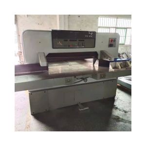 Automatic Hydraulic Paper Cutter Guillotine Polar Design 380v After Service