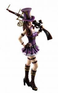 China Wholesale PVC game dolls toy League of Legends LOL 10Caitlyn Action Figure dolls for gift factory